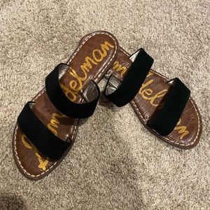 Black Sam Edelman Slides